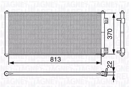 Конденсатор (MAGNETI MARELLI: 350203646000)