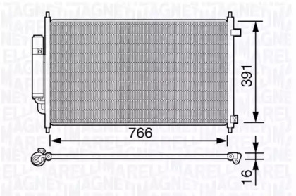 Конденсатор (MAGNETI MARELLI: 350203661000)