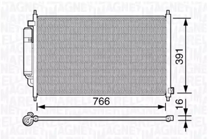 Конденсатор (MAGNETI MARELLI: 350203662000)