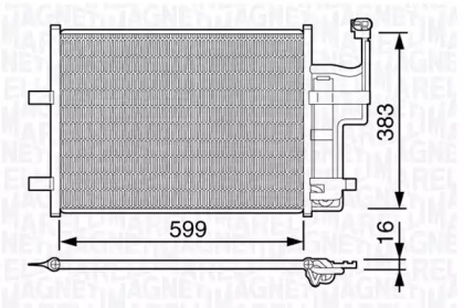 Конденсатор (MAGNETI MARELLI: 350203667000)