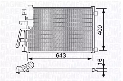 Конденсатор (MAGNETI MARELLI: 350203671000)