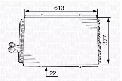 Конденсатор (MAGNETI MARELLI: 350203708000)