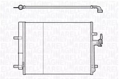 Конденсатор (MAGNETI MARELLI: 350203712000)