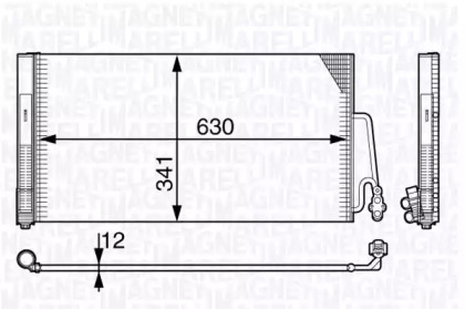 Конденсатор (MAGNETI MARELLI: 350203722000)