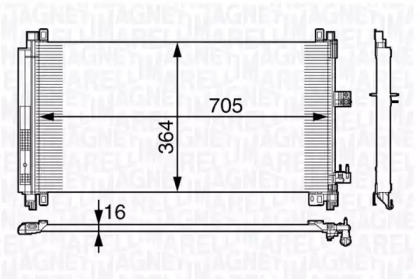 Конденсатор (MAGNETI MARELLI: 350203724000)