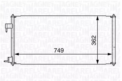 Конденсатор (MAGNETI MARELLI: 350203727000)