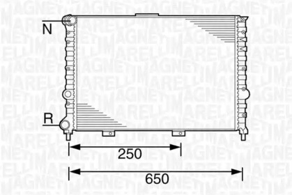 Теплообменник (MAGNETI MARELLI: 350213100500)