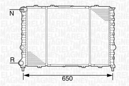 Теплообменник (MAGNETI MARELLI: 350213100600)