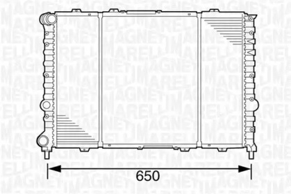 Теплообменник (MAGNETI MARELLI: 350213100700)