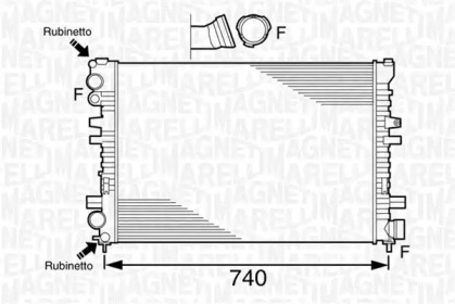 Теплообменник (MAGNETI MARELLI: 350213102600)