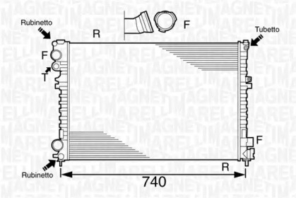 Теплообменник (MAGNETI MARELLI: 350213102700)