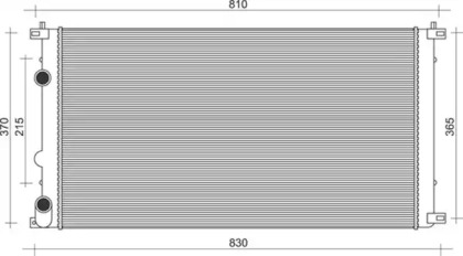 Теплообменник (MAGNETI MARELLI: 350213103009)