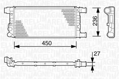 Теплообменник (MAGNETI MARELLI: 350213103000)