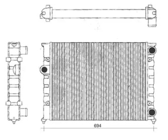 Теплообменник (MAGNETI MARELLI: 350213104200)