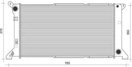 Теплообменник (MAGNETI MARELLI: 350213109700)