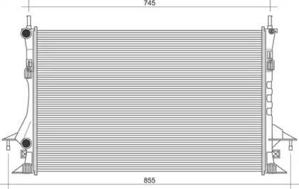 Теплообменник (MAGNETI MARELLI: 350213113400)