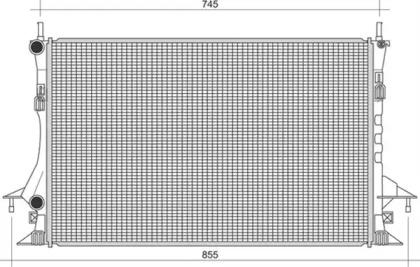Теплообменник (MAGNETI MARELLI: 350213113500)