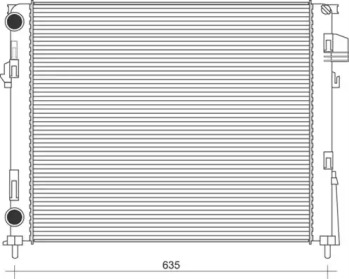 Теплообменник (MAGNETI MARELLI: 350213113800)