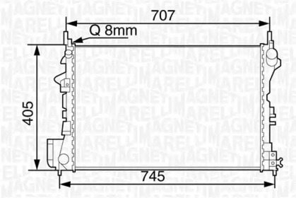 Теплообменник (MAGNETI MARELLI: 350213114900)