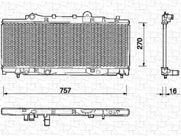 Теплообменник (MAGNETI MARELLI: 350213115000)