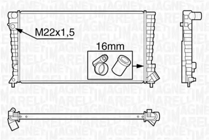 Теплообменник (MAGNETI MARELLI: 350213118200)