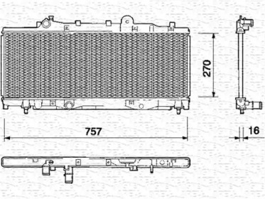 Теплообменник (MAGNETI MARELLI: 350213118000)