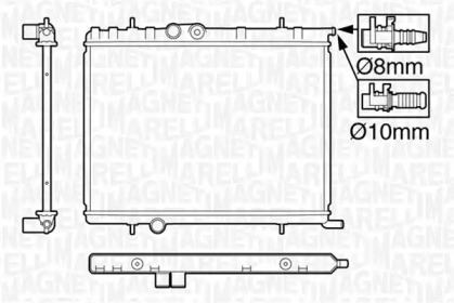 Теплообменник (MAGNETI MARELLI: 350213119600)