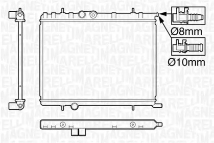 Теплообменник (MAGNETI MARELLI: 350213119900)