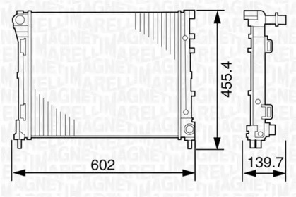 Теплообменник (MAGNETI MARELLI: 350213120500)