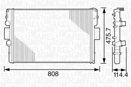 Теплообменник (MAGNETI MARELLI: 350213120900)