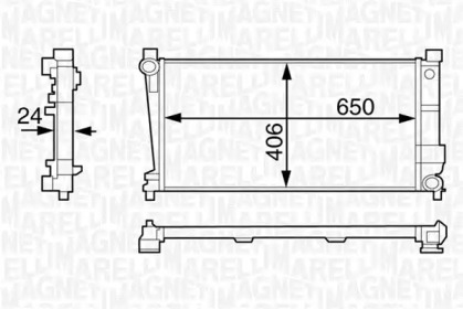 Теплообменник (MAGNETI MARELLI: 350213121900)