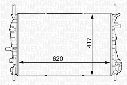 Теплообменник (MAGNETI MARELLI: 350213122300)