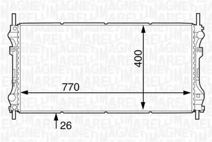 Теплообменник (MAGNETI MARELLI: 350213122500)