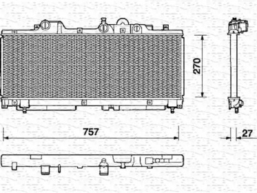 Теплообменник (MAGNETI MARELLI: 350213122000)