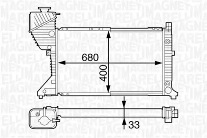 Теплообменник (MAGNETI MARELLI: 350213123200)