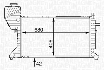 Теплообменник (MAGNETI MARELLI: 350213123300)