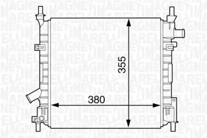 Теплообменник (MAGNETI MARELLI: 350213124300)