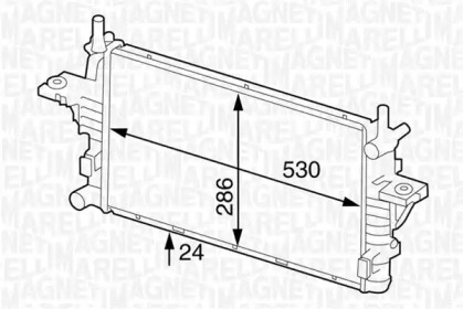 Теплообменник (MAGNETI MARELLI: 350213126100)