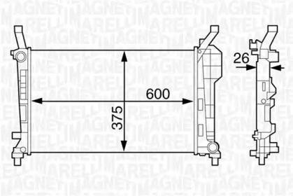 Теплообменник (MAGNETI MARELLI: 350213126200)