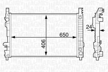 Теплообменник (MAGNETI MARELLI: 350213126300)