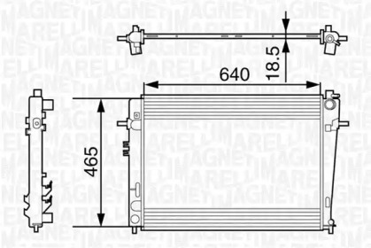 Теплообменник (MAGNETI MARELLI: 350213127500)