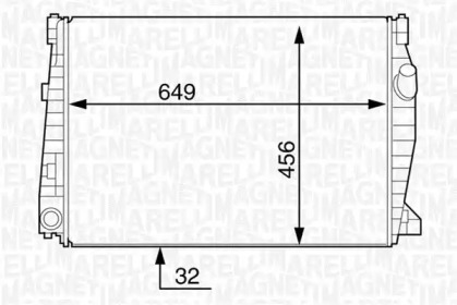 Теплообменник (MAGNETI MARELLI: 350213128900)