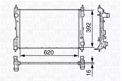 Теплообменник (MAGNETI MARELLI: 350213131500)