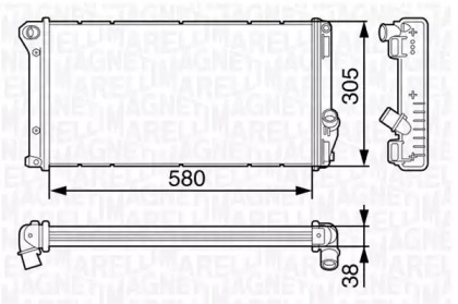 Теплообменник (MAGNETI MARELLI: 350213131900)