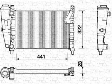 Теплообменник (MAGNETI MARELLI: 350213131000)