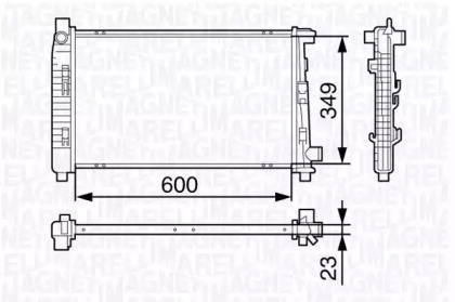 Теплообменник (MAGNETI MARELLI: 350213132000)