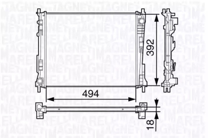 Теплообменник (MAGNETI MARELLI: 350213132100)