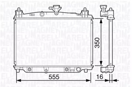 Теплообменник (MAGNETI MARELLI: 350213134300)