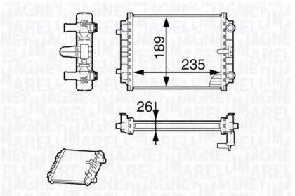 Теплообменник (MAGNETI MARELLI: 350213138900)