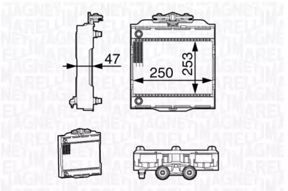 Теплообменник (MAGNETI MARELLI: 350213139200)